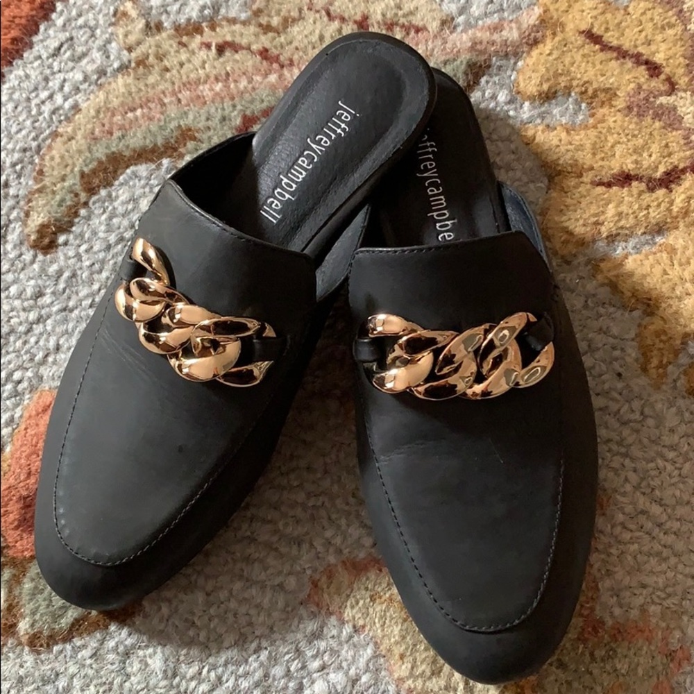 Jeffery Campbell backless loafers